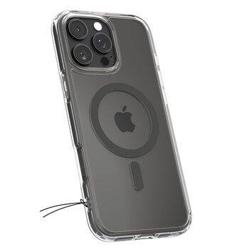 Spigen nakładka Ultra Hybrid Mag MagSafe do iPhone 16 Pro 6,3" grafitowa