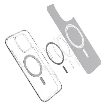 Spigen nakładka Ultra Hybrid Mag MagSafe do iPhone 16 Pro 6,3" grafitowa