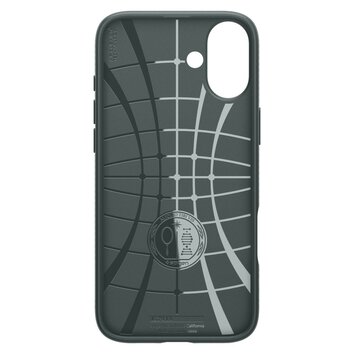 Spigen nakładka Liquid Air do iPhone 16 6,1" zielona