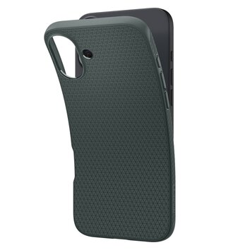 Spigen nakładka Liquid Air do iPhone 16 6,1" zielona
