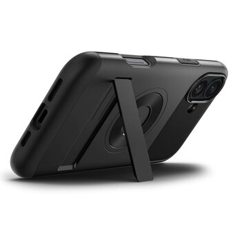 Spigen nakładka Slim Armor Mag MagSafe do iPhone 16 6,1" czarna