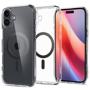 Spigen nakładka Ultra Hybrid Mag MagSafe do iPhone 16 6,1" carbon fiber