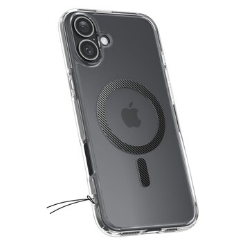 Spigen nakładka Ultra Hybrid Mag MagSafe do iPhone 16 6,1" carbon fiber