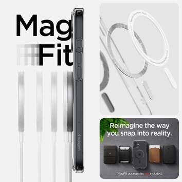 Spigen nakładka Ultra Hybrid Mag MagSafe do iPhone 16 6,1" carbon fiber