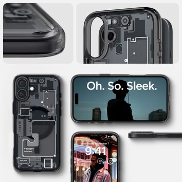 Spigen nakładka Ultra Hybrid Mag MagSafe do iPhone 16 6,1" zero one