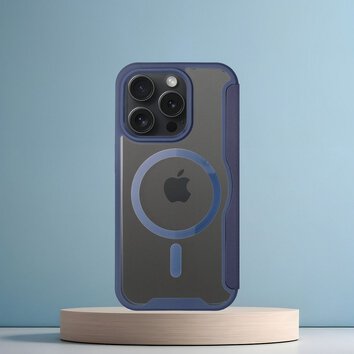 Kabura SMART MAG kompatybilna z MagSafe do IPHONE 16 Pro Max niebieska