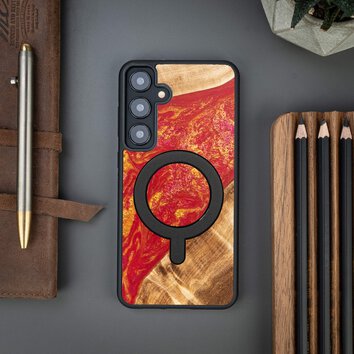 Bewood nakładka Unique do Samsung Galaxy S24 Plus Turquoise z MagSafe