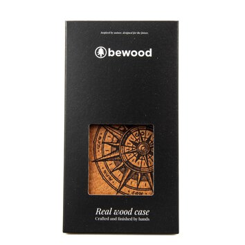 Bewood nakładka do iPhone 16 6,1" Traveler Merbau