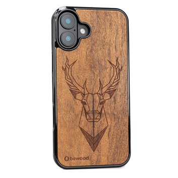 Bewood nakładka do iPhone 16 Plus 6,7" Jeleń Imbuia