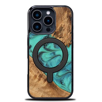 Bewood nakładka Unique do iPhone 16 Pro 6,3" Turquoise z MagSafe