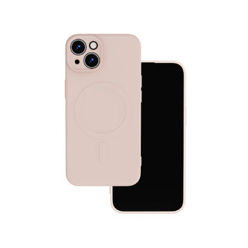 Nakładka Simple Color Mag do iPhone 16 6,1" różowa