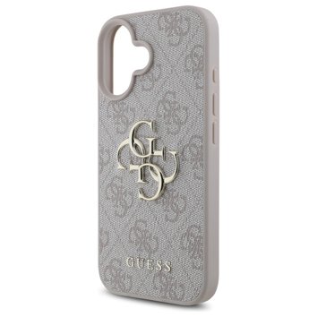 Guess nakładka 4G Big Logo do iPhone 16 6,1" GUHCP16S4GMGPI różowa