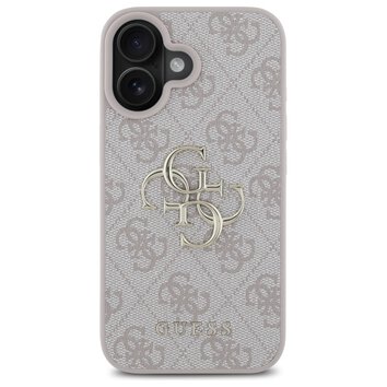 Guess nakładka 4G Big Logo do iPhone 16 Plus 6,7" GUHCP16M4GMGPI różowa