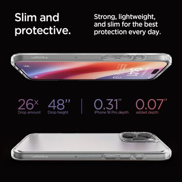 Spigen nakładka Ultra Hybrid do iPhone 16 Pro 6,3" frost clear