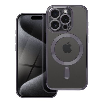 Futera Electro Mag Cover kompatybilny z MagSafe do IPHONE 15 PRO czarny