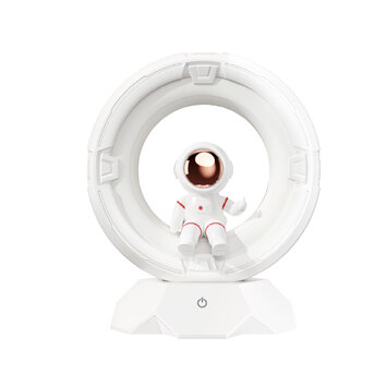 XO lampa LED OZ12 astronauta 1200mAh biała