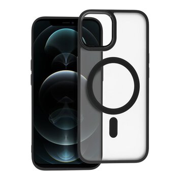 Futera MATTE MAG COVER kompatybilny z MagSafe do IPHONE 12 Pro Max czarny