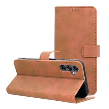 Kabura TENDER Book do SAMSUNG A14 4G / A14 5G brzowy