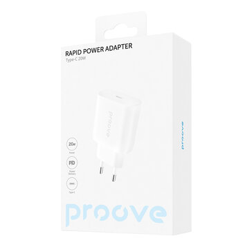 Proove ładowarka sieciowa Rapid 20W biała
