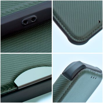 Kabura RAZOR Book do IPHONE 11 ciemnozielony