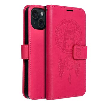 Kabura MEZZO Book do IPHONE 15 apacz snw magenta