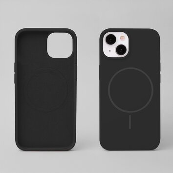 Nakładka Silicone Thin Mag do iPhone 16 Plus 6,7" czarna