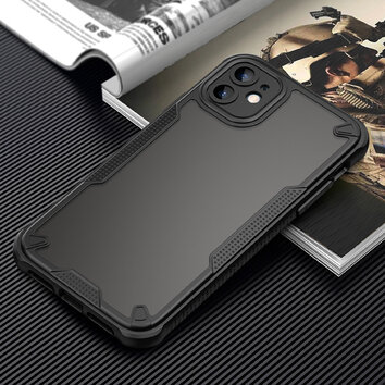 Nakładka Defender Matt do iPhone 12 6,1" czarna
