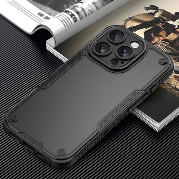 Nakładka Defender Matt do iPhone 16 Pro 6,3" czarna