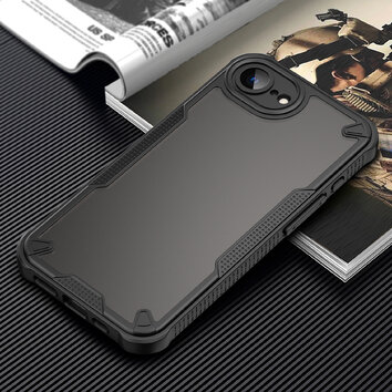 Nakładka Defender Matt do iPhone 16e czarna