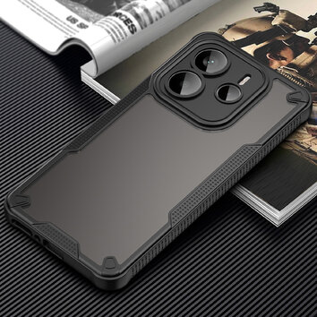 Nakładka Defender Matt do Xiaomi Note 14 5G (Global) czarna