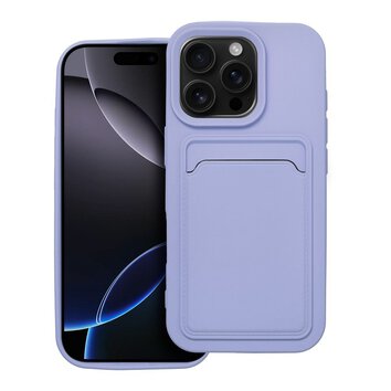 Futerał CARD CASE do IPHONE 16 Pro fioletowy