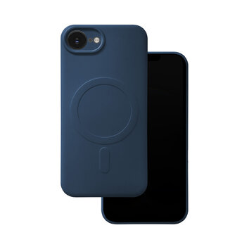 Nakładka Simple Color Mag do iPhone 16e granatowa