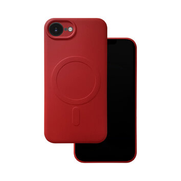 Nakładka Simple Color Mag do iPhone 16e czerwona