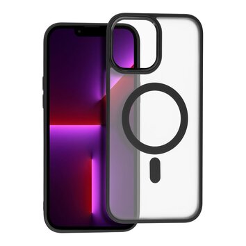 Futera MATTE MAG COVER kompatybilny z MagSafe do IPHONE 13 Pro Max czarny