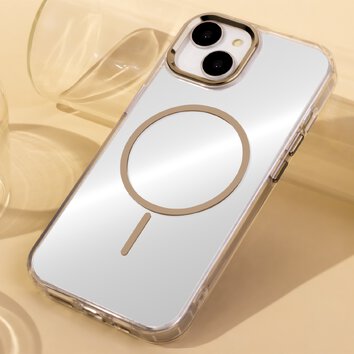 Nakładka Clear Thin Mag do iPhone 14 Pro 6,1" złota