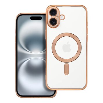 Futerał ELECTRO MAG COVER kompatybilny z MagSafe do IPHONE 16 Plus złoty