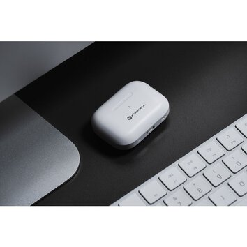 FORCELL F-AUDIO suchawki bezprzewodowe / bluetooth stereo TWS Master PRO biae