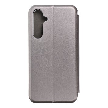 Kabura Book Elegance do SAMSUNG S23 FE stalowy