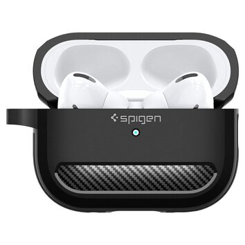 SPIGEN RUGGED ARMOR APPLE AIRPODS PRO 1 / 2 MATTE BLACK SPIGEN RUGGED ARMOR APPLE AIRPODS PRO 1 / 2 MATTE BLACK