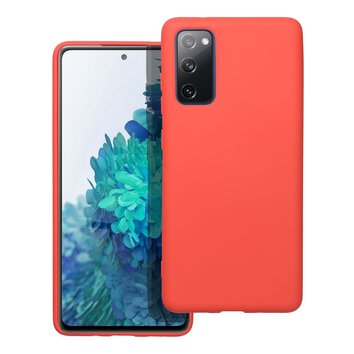 Futera SILICONE do SAMSUNG Galaxy S20 FE / S20 FE 5G brzoskwiniowy