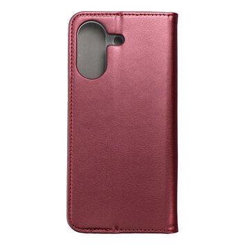 Kabura Smart Magneto do XIAOMI REDMI 13c / POCO C65 burgundowy
