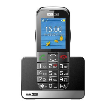 MAXCOM telefon dla seniora MM720 SE czarny