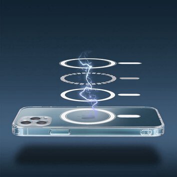 Futera Clear Mag Cover (MID) kompatybilny z MagSafe do IPHONE 15