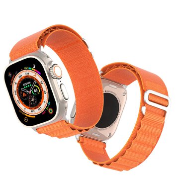 DUX DUCIS pasek GS nylonowy do Apple Watch 38 / 40 / 41 mm pomaraczowy