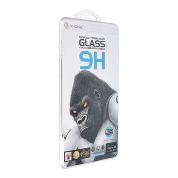 Szko hartowane X-ONE Full Cover Extra Strong Crystal Clear - do iPhone 15 Pro Max (full glue) czarny