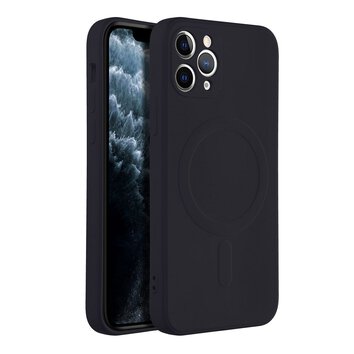 Futera Silicone Mag Cover kompatybilny z MagSafe do IPHONE 11 PRO czarny