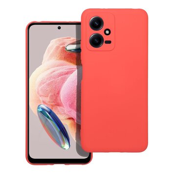 Futera SILICONE do XIAOMI Redmi NOTE 12 5G brzoskwiniowy