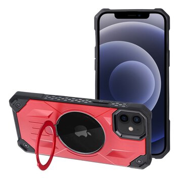 Futera Armor Mag Cover kompatybilny z MagSafe do IPHONE 12 / 12 PRO czerwony