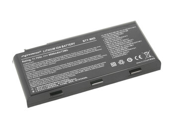 Bateria Movano do MSI GT660, GT780, GX780