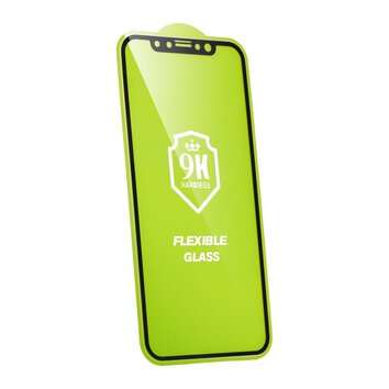 Szkło hybrydowe Bestsuit Flexible 5D Full Glue do iPhone 12 mini czarny
